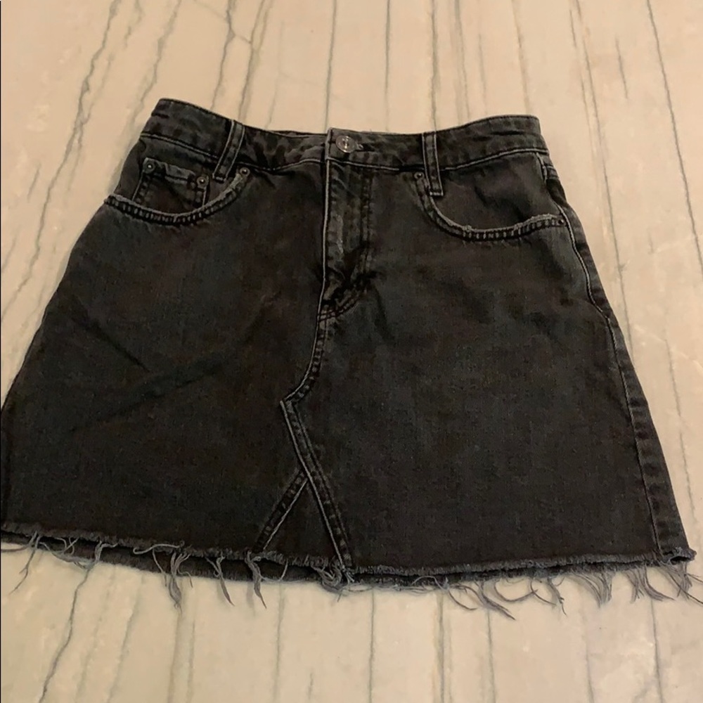 black denim skirt - Picture 1 of 3